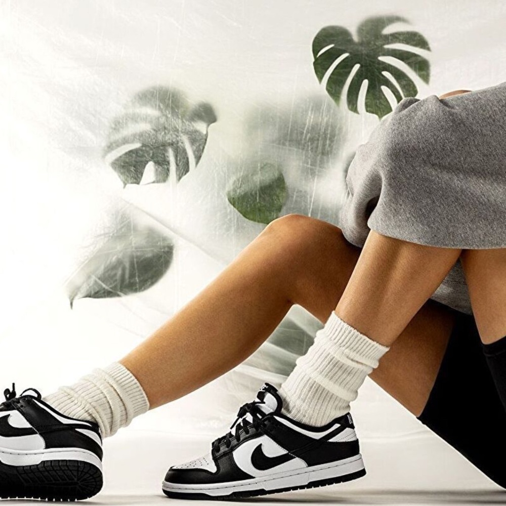 Authentic Women’s Nike Dunk Low Panda Size 6.5